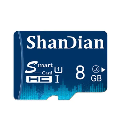 ShanDian реальная емкость Micro SD карта памяти 4 ГБ 8 ГБ 16gb32гб оранжевый Microsd TF флэш-карта памяти накопитель карта памяти - Емкость: A