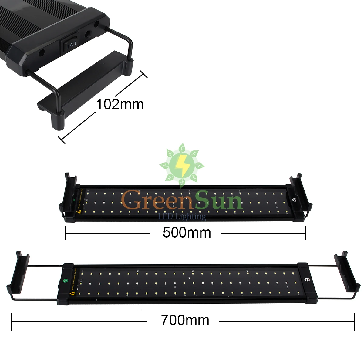 Штепсельная Вилка для аквариума 6 Вт 11 светодиодная лампа декоративный клип