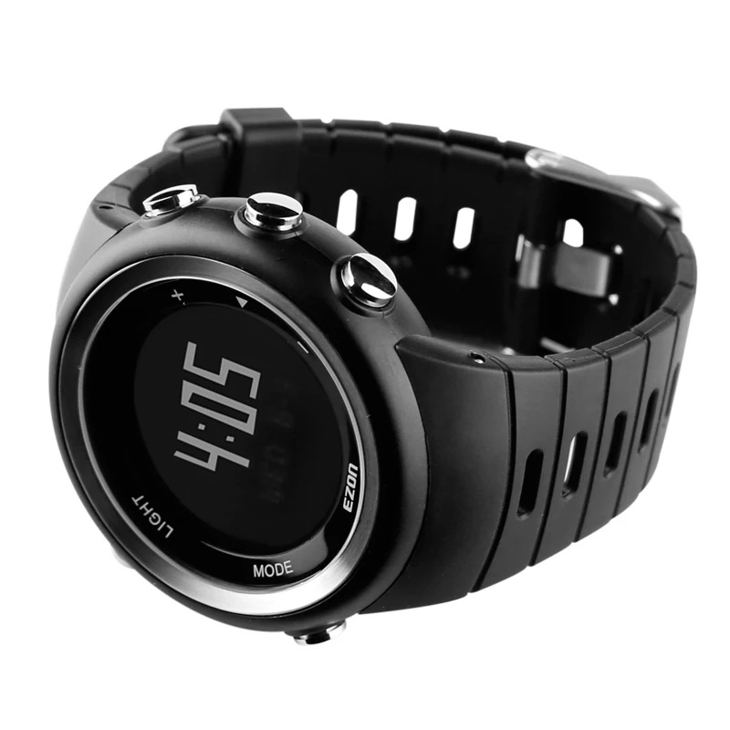 Hot !EZON T023 Sport Smart Watch Running Step Distance Pedometer Calorie Monitor Exercise Record 5ATM Waterproof | Электроника