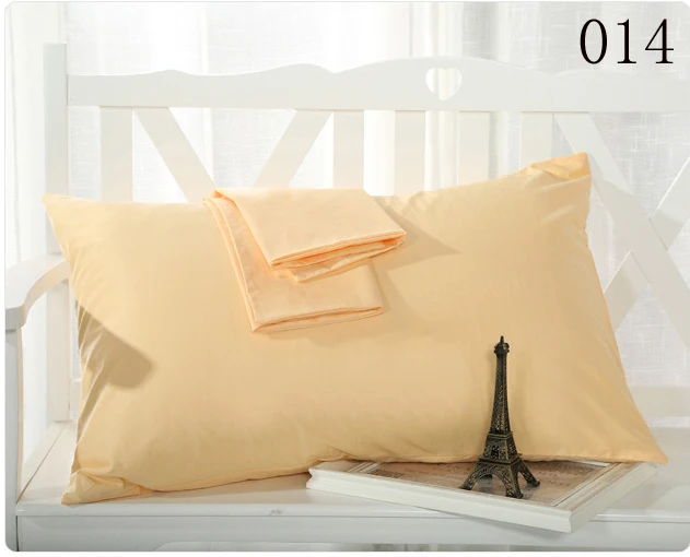 100% чистый хлопок наволочка с со скрытой застежкой-молнией на подушку 48x74cm