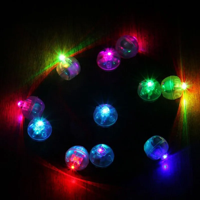 500 шт./лот круглые мини шариковые лампы белые светодиодные огни для рождества дня