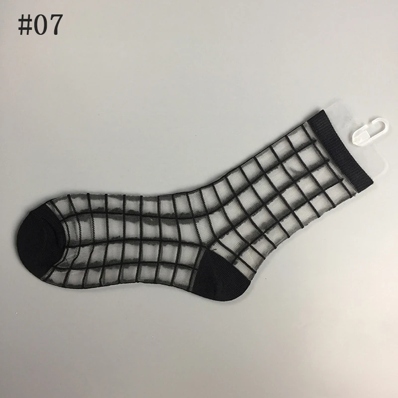 Носки женские кружевные в сеточку цвет ассортименте 1 пара|Носки| |