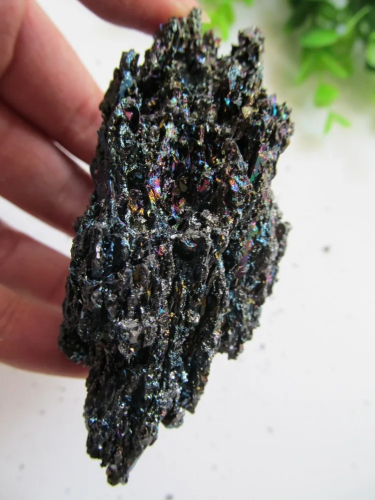 

Very Beautiful !Natural Quartz CrystalsColorfu Silicon Carbide Rock Minerals Decoration Natural Stones And Minerals 117g