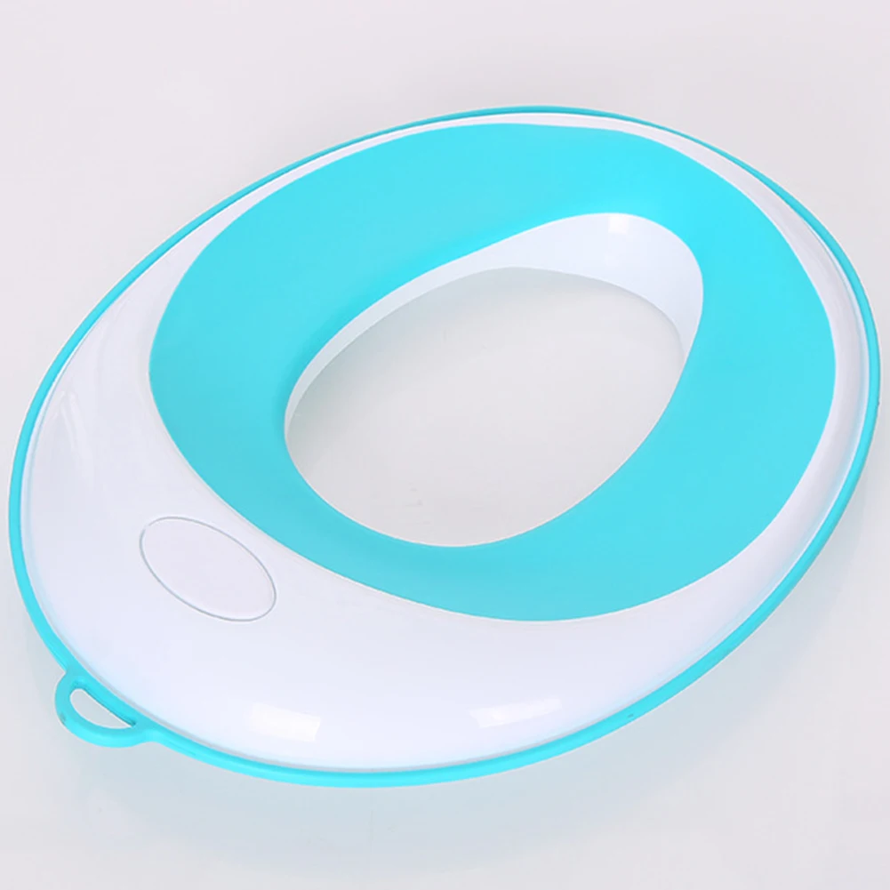 Secure Baby Trainer Ring Kids Soft PP Portable Non-Slip Hook Toilet Seat | Мать и ребенок