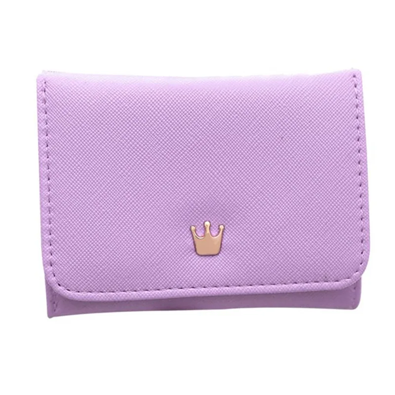 purple Valink, новинка, кошелек для женщин, кошелек, бумажник с отделением для монет, кошелек на молнии, женский короткий кошелек, Женский кошелек из спилка, маленький кошелек - Цвет: purple