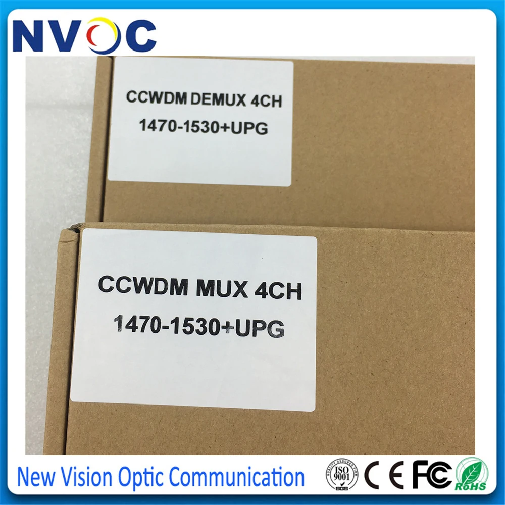 Фото 1*4 CCWDM Mux/Demux модуль с 25 см LC/UPC(1470,1510, нм) разъем и 35 см портом FC/UPC COM, с 35 см портом FC/UPC UPG №2