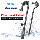 Комплект труб с входной выходной трубкой для циркуляции воды от дождя для фильтра Aqurium, шланг 1622 мм, новый внешний фильтр для аквариума