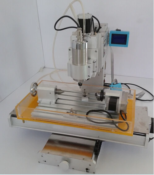 

3040 Column 4 axis CNC finished precision ball screw CNC engraving machine Industrial take 2200w spindle