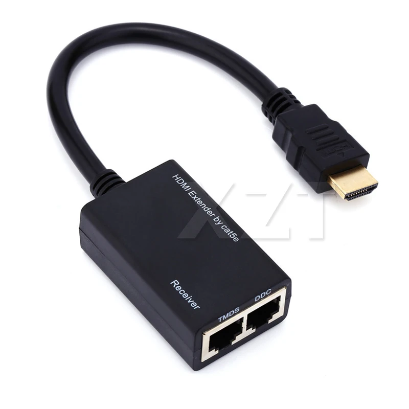 Высококачественный сетевой кабель 1080P HDMI TX/RX 30 м CAT6 сигнальный с ИК-передатчиком и
