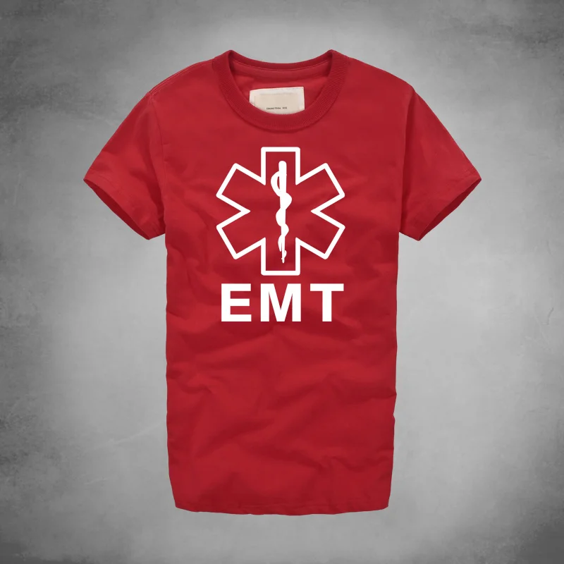 Техника скорой помощи Emt футболки брендовая новая одежда мужская из чистого