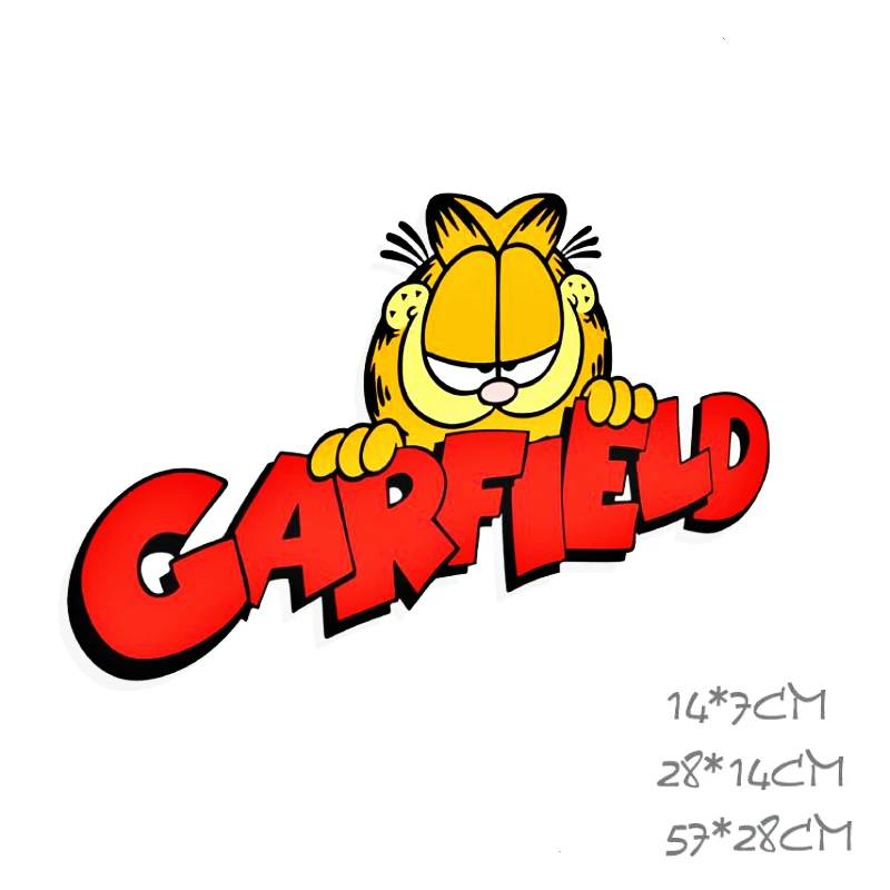 Автомобильные аксессуары Volkrays забавные автомобильные наклейки Garfield наклейка