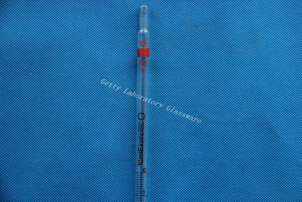 Буретка 10 мл мерная Пипетка с кодированием Разрешение 0 1 мл|10ml burette|burette 10mlburette pipette
