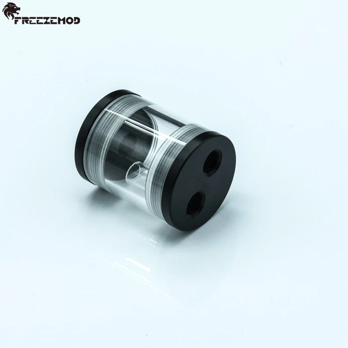FREEZEMOD 60 мм цилиндрический резервуар для воды компьютер охлаждающей контейнер PMMA