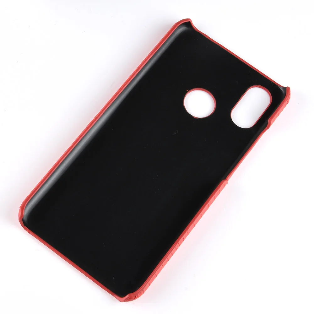 For Xiaomi Mi 8 Se Case Super Slim Crocodile Skin Texture Hard Leather Back Cover Shield Smart Phone Protective Shell |
