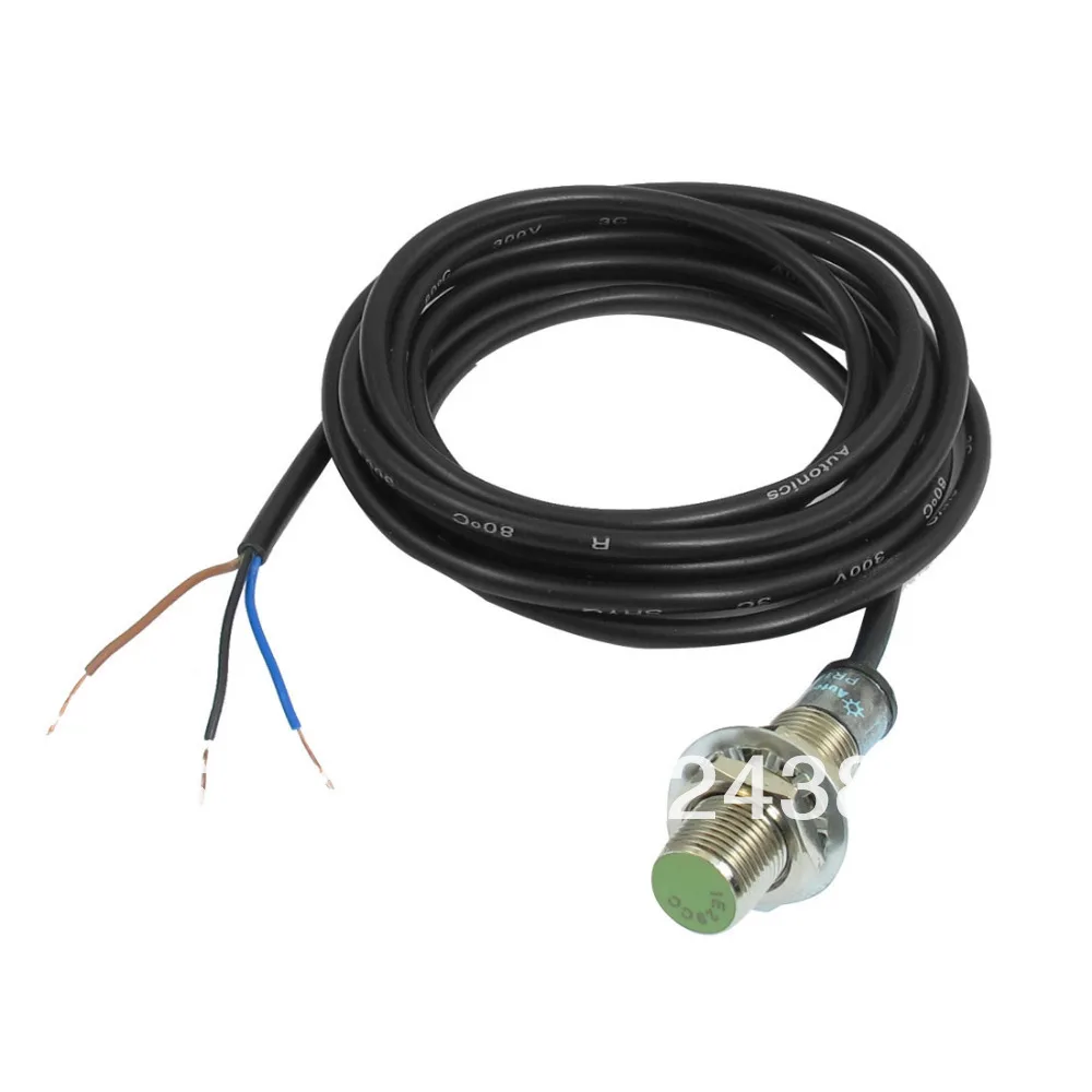 PR12 2DN DC 12V 24V 200mA 3 провода тип PNP NO 2mm детектор индуктивный датчик приближения 2M