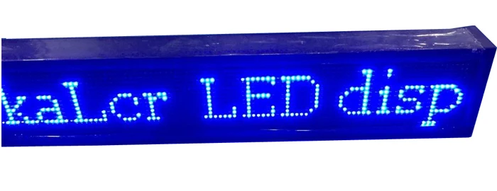 TEEHO синий P10 32x16 пикселей одноцветный светодиодный дисплей модуль p10 led |