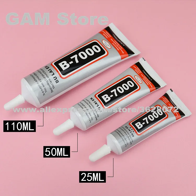 

B7000 Glue 15/50/110 ML Super Adhesive Industrial Strength Phone Case Touch Screen Frame Repair Craft Pearls Jewelry Rhinestones