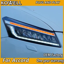 Автомобильный Стайлинг для Honda accord 2008 2013 головной светильник s