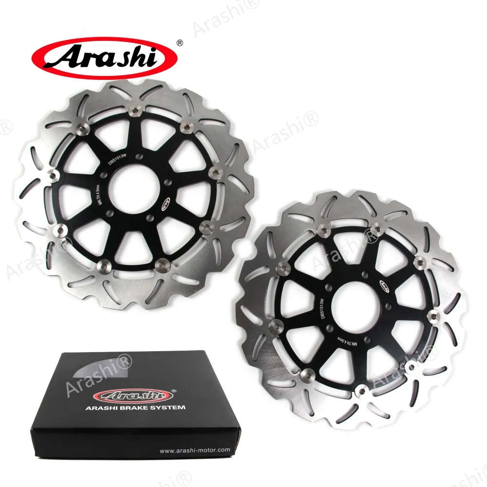 ARASHI CNC Front Brake Discs For SUZUKI GSX R HAYABUSA 1300 1999-2007 Brake Rotors Disks GSX1300R GSX-R GSXR 1300 2000 2001 2002