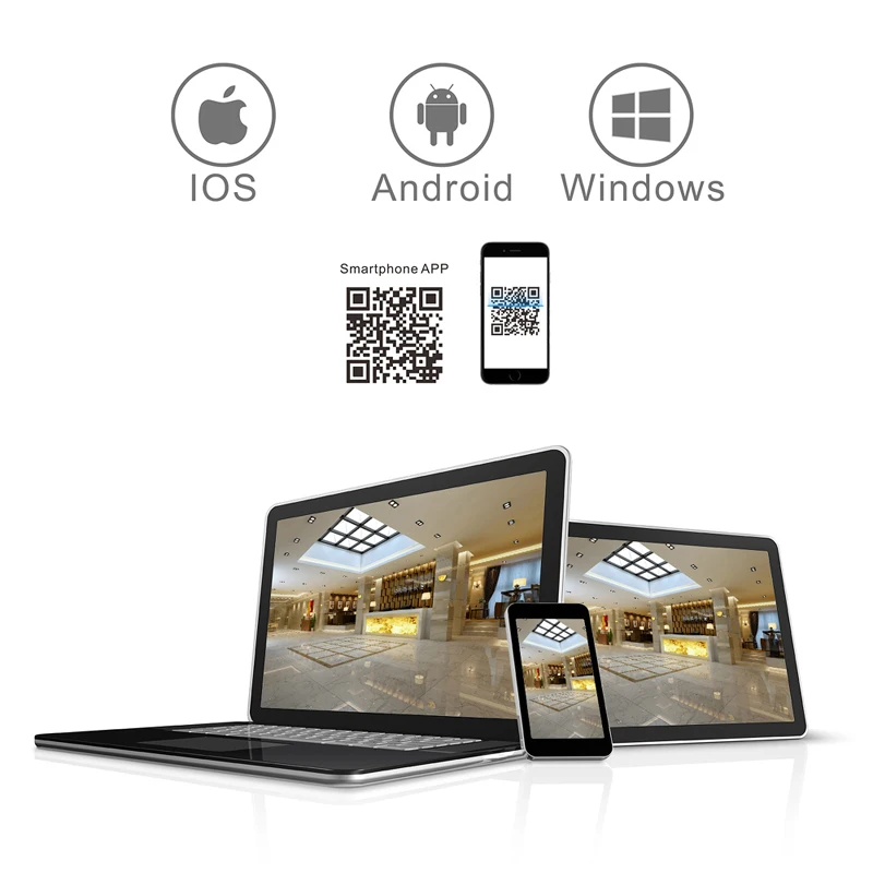 A-ZONE Горячие Смартфон Посмотреть Водонепроницаемый 720 P HD IP Видеонаблюдения
