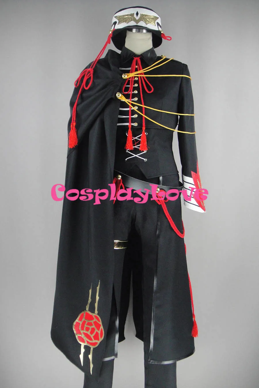 Code Geass Код Черная в Эшфорд Lelouch Lamperouge vi Британия Косплэй костюм для карнавала