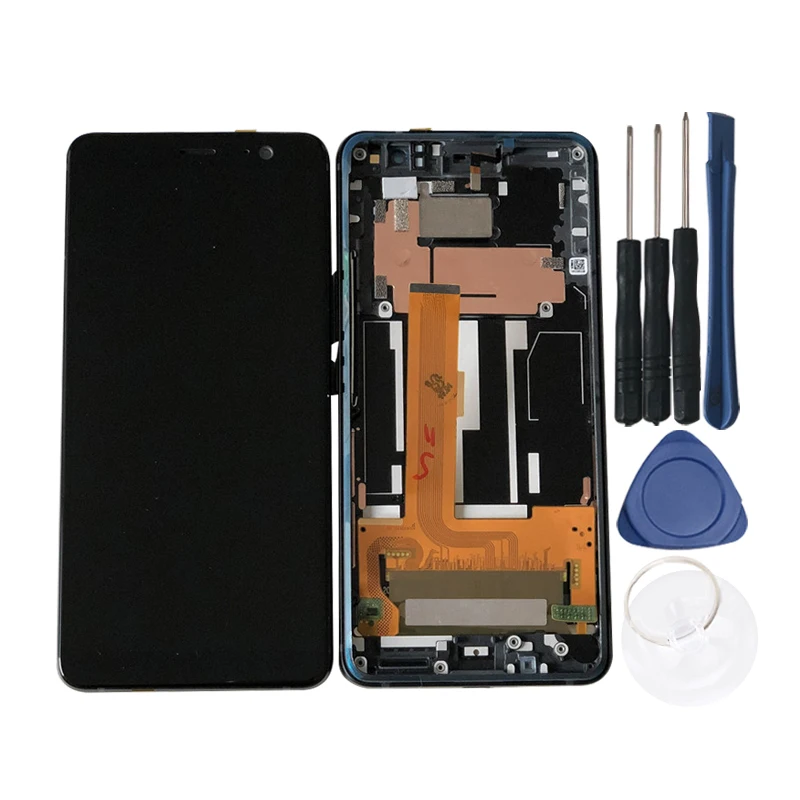 ЖК дисплей и дигитайзер сенсорной панели для HTC U11 Plus/U11 +/2Q4D200 с рамкой оригинал 6 0