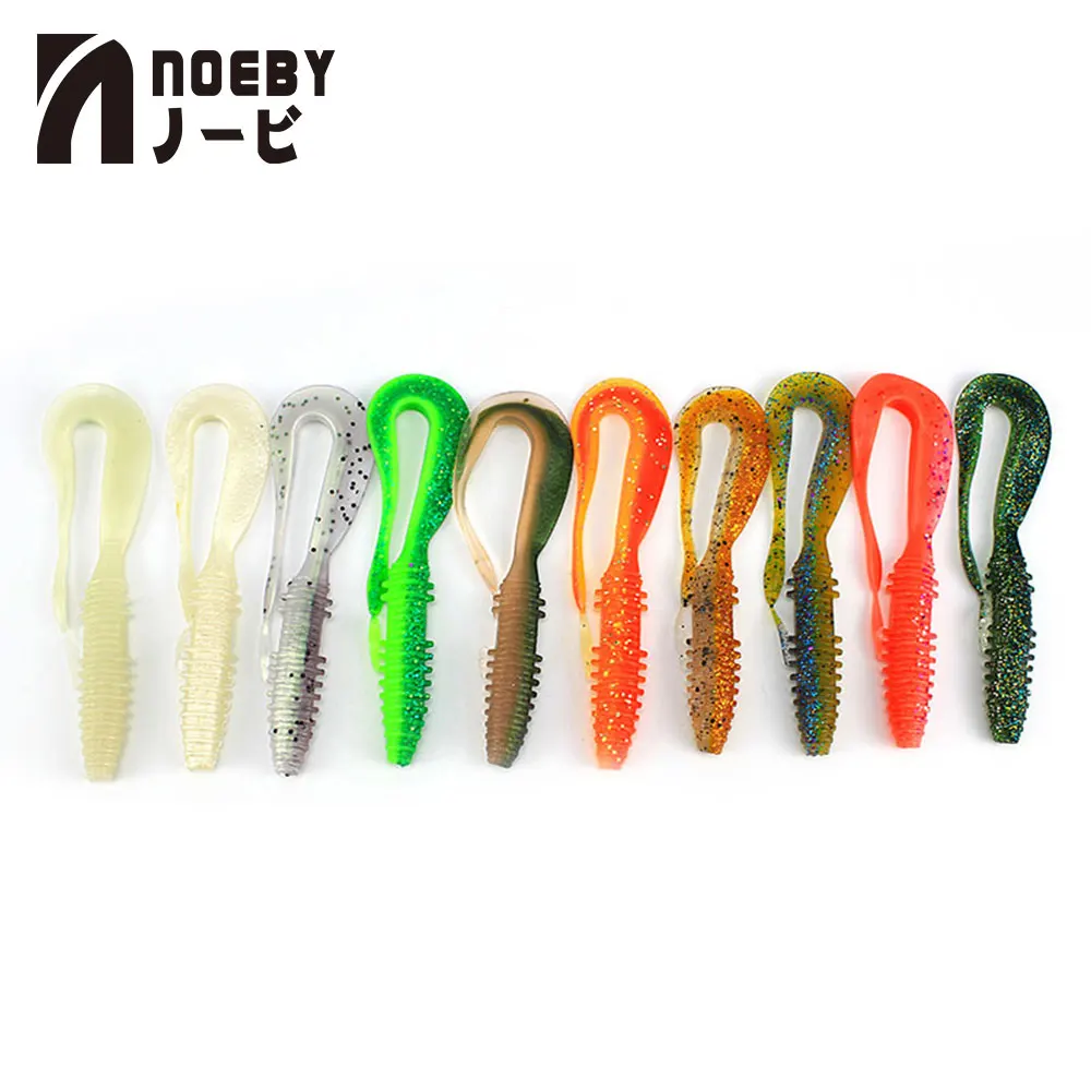 NOEBY мягкие приманки S3117 Grub 10 см 4 6 г Реалистичная приманка 8 2 5 червь 1 искусственные