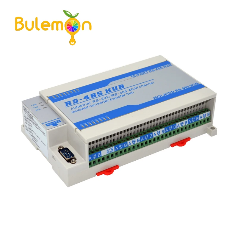 

Lightning Protection Isolated Bidirectional 16 Way 16 Port RS485 Hub Sharing Device Splitter