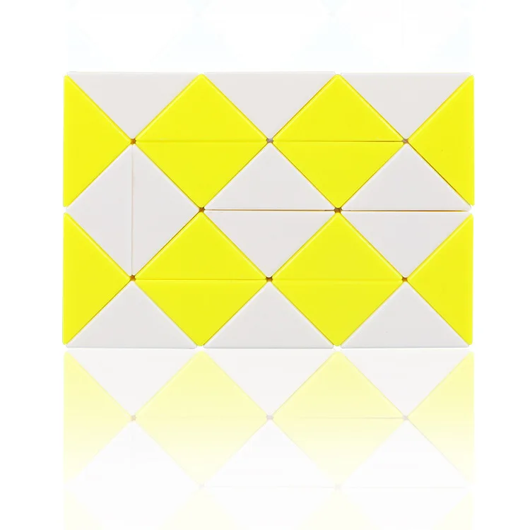 XMD 3D многоцветный Магическая линейка 24/36/48/72 витой куб игрушка для детей и взрослых головоломка родитель-ребенок игрушка - Цвет: 24 segments
