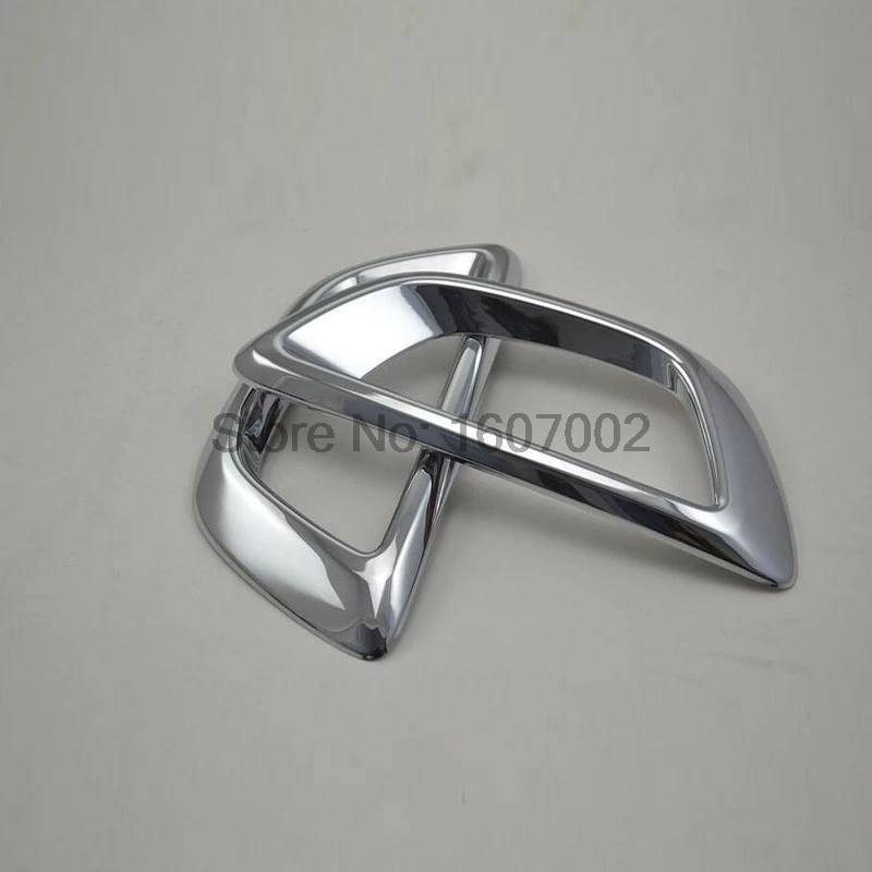 

For Kia Sportage 2015 ABS Chrome Front Fog Light Lamp Cover Trim For Kia Sportage 2015 Auto Parts Accessories Car Styling