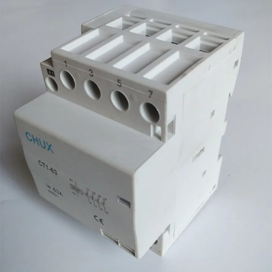 2NO + 2NC 4P CT1 63A 400v 50/ 60HZ Din rail AC контактор для дома | Обустройство