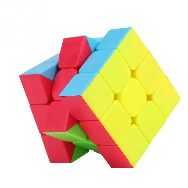 Красочные QiYi воин W 3x3x3 Profissional Magic Cube конкурс гладкой скручивания Скорость