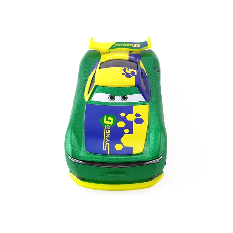 Disney &quotтачки 3 № 5 SYNER G Металл литья под давлением игрушечный автомобиль 1:55