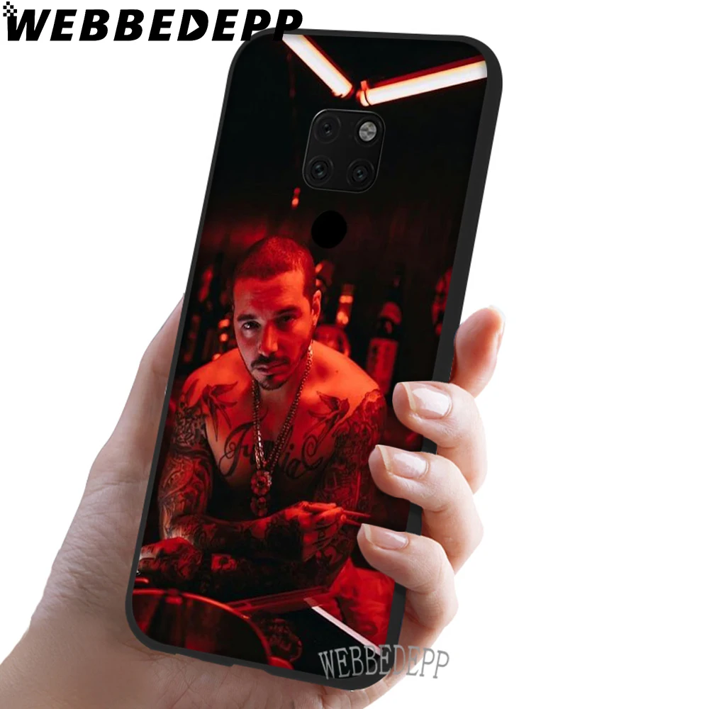 WEBBEDEPP J Balvin Soft TPU Case for Huawei Y6 Y7 Prime Y9 Mate 10 20 Lite Pro Nova 2i 3i 4 | Мобильные телефоны и