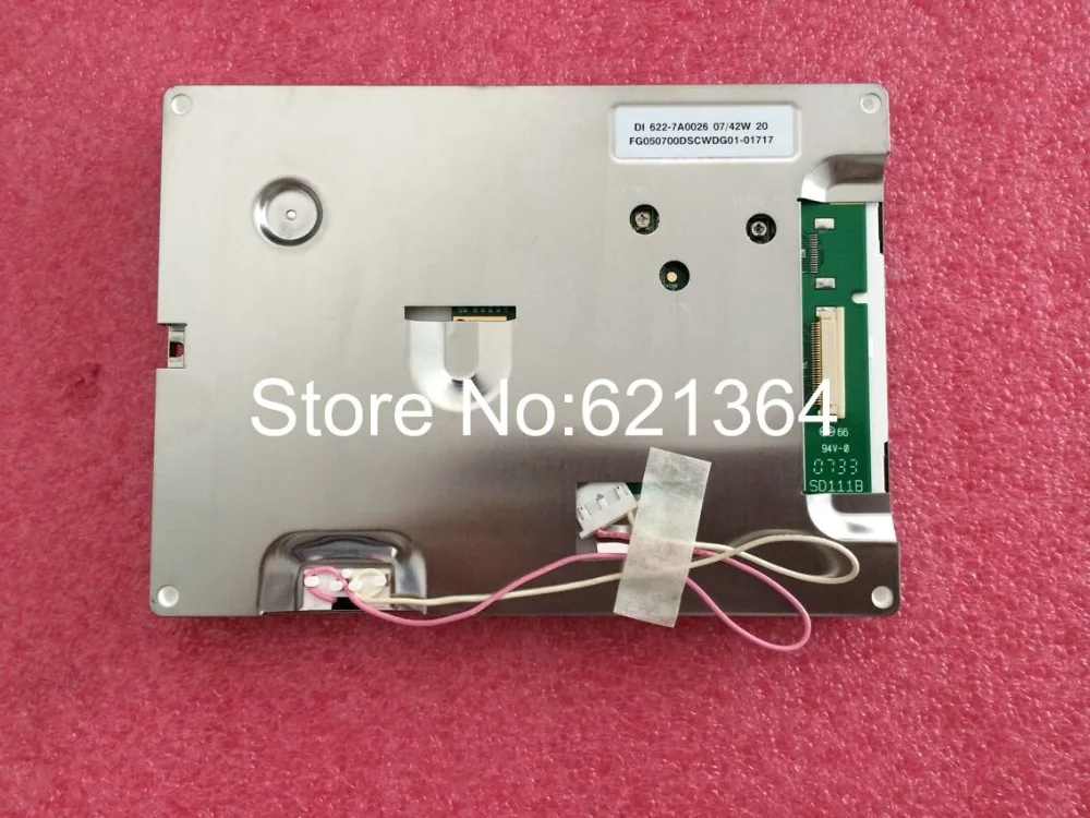 best price and quality   FG050700DSCWDG01   industrial LCD Display