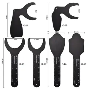 Стоматологическая ортодонтическая пластина со шкалой Марка, 6 шт.