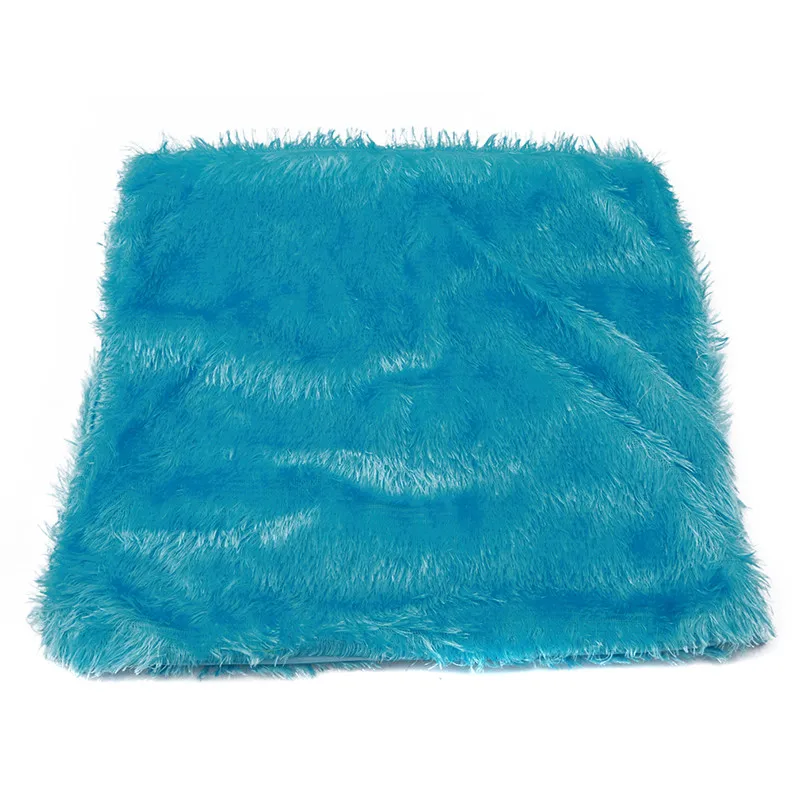 Sky blue Мягкие Плюшевые Чехлы для подушек из искусственного меха, Декоративные Чехлы для подушек для дома, подушки для дивана, автомобиля, стула, отеля, домашний чехол для подушек Q971270 - Цвет: Sky blue