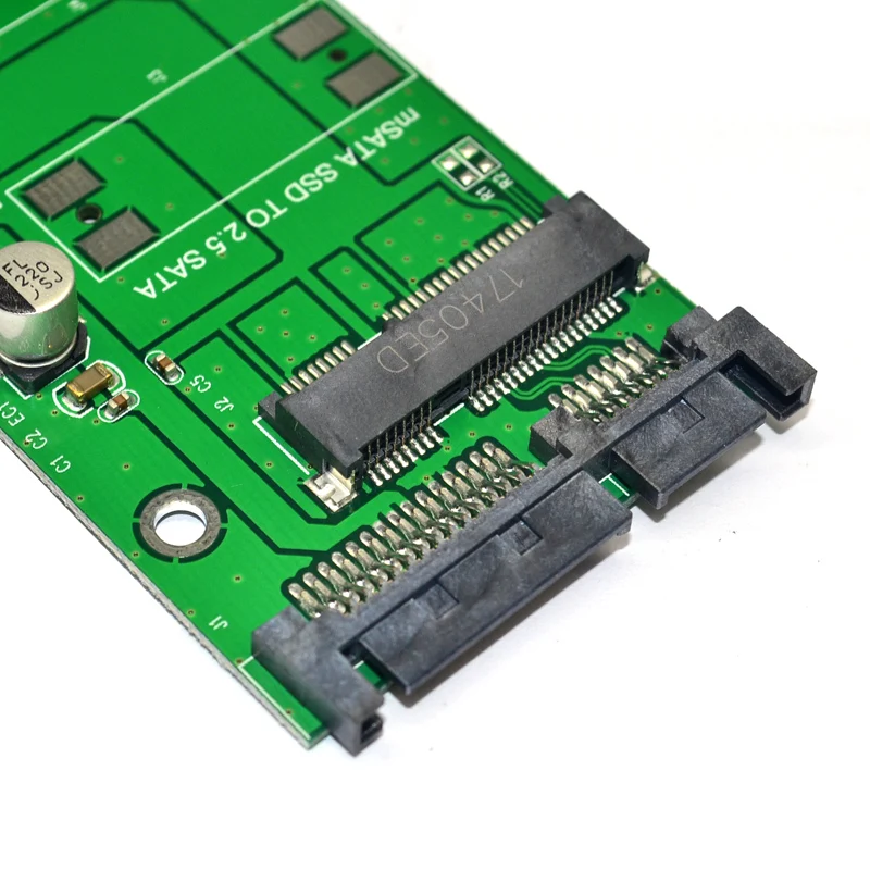 Мини PCIE mSATA SSD до 2,5 дюймов 7+ 15Pin SATA3.0 адаптер конвертер карта