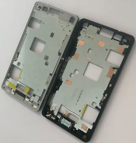 Средняя рамка для Sony Z3 Compact mini D5803 D5833 корпус передняя панель средняя со