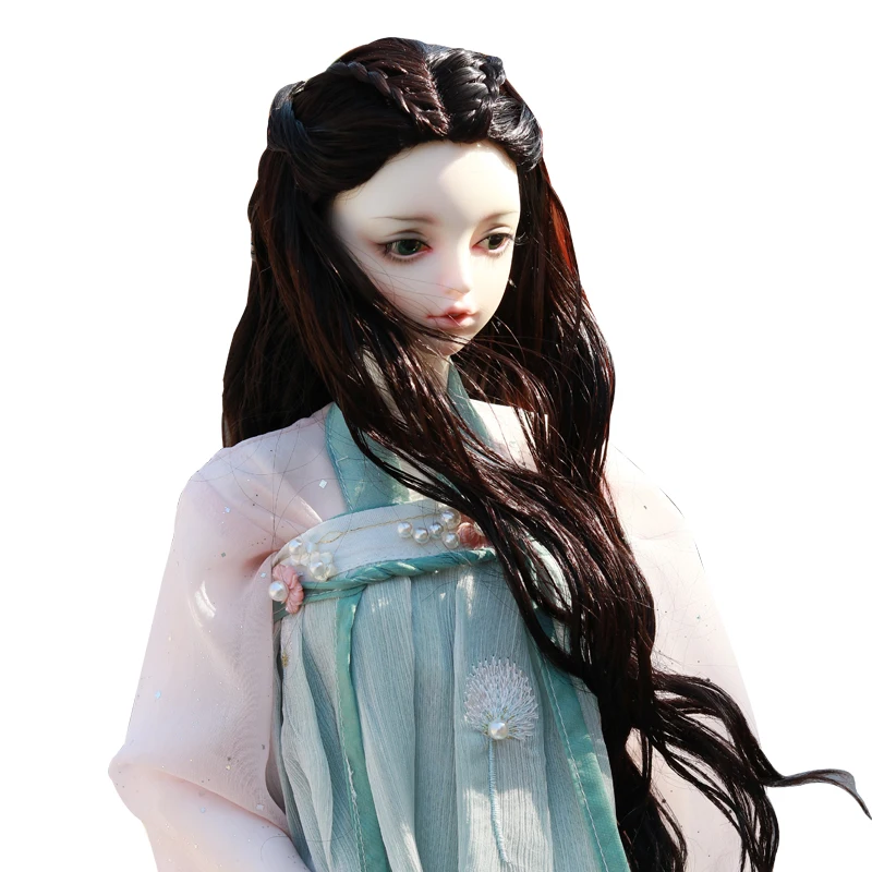 Аксессуары для кукол Msiredoll BJD 1/3 парик из термостойкого волокна с большими