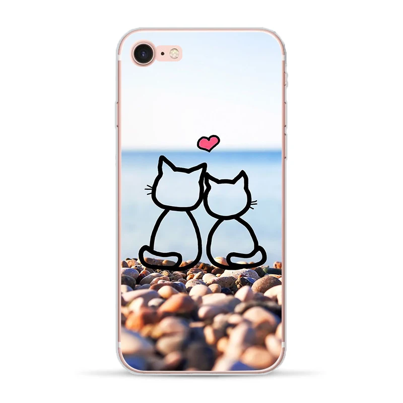 Fashion For Apple iPhone 5 5S SE 6 6S 7 8 Plus X Animal Giraffe Monkey Soft TPU Silicone Clear Phone Case Cover Coque Shell |