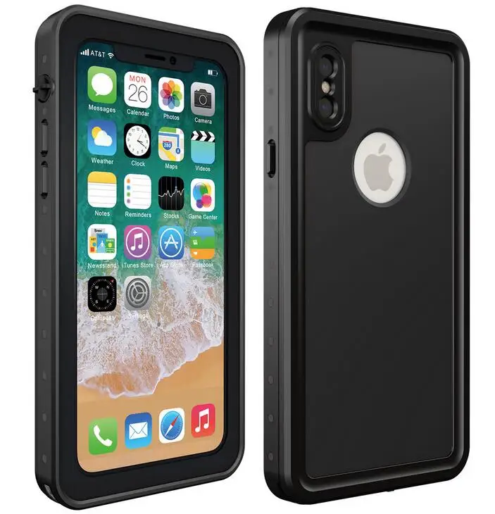 Водонепроницаемый чехол для iPhone XS MAX XR X 7 8 Plus ударопрочный плавания и дайвинга