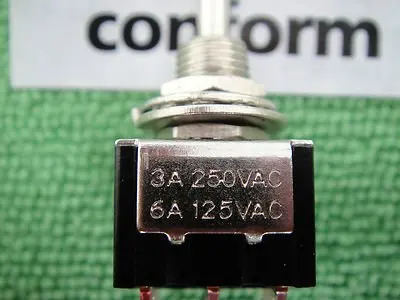 SPDT вкл. Вкл. На плоском валу автомобиля Лодка Тумблер F103|switch switch|switch 12vswitch toggle |