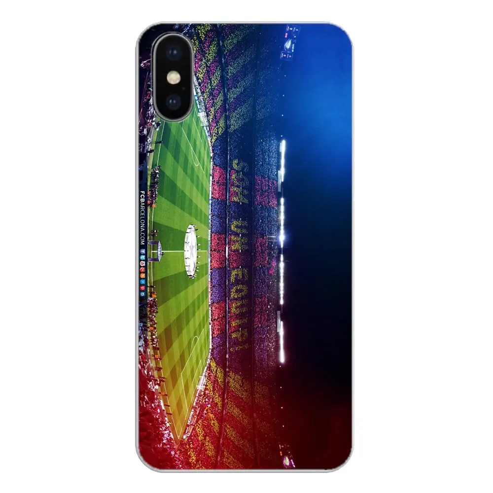 Барселона Испания Estadio Camp Nou мягкие прозрачные чехлы Чехлы для iPod Touch iPhone 4 4S 5 5S 5C SE 6