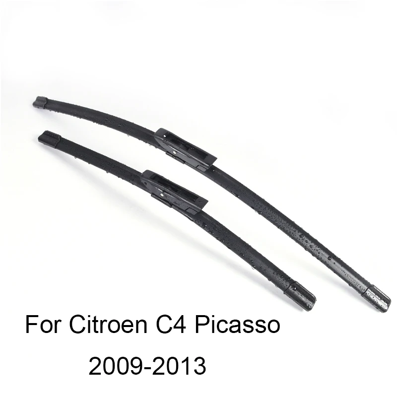 2008-2013 Щетки стеклоочистителя лобового стекла для Citroen C4 форма 2006 2007 2008 2009 2010 2011 2012 до Резина стеклоочистителя лобового стекла автомобиля - Цвет: 2008-2013