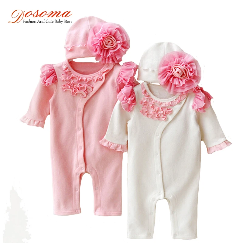 Одежда для новорожденных девочек Детский Повседневный комбинезон с короткими