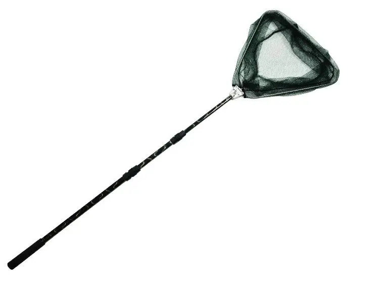 Hand Fishing Nets Aluminum Alloy 170cm 190cm 210cm Telescoping Foldable Landing Net Pole Casting Network Trap Small Mesh | Спорт и