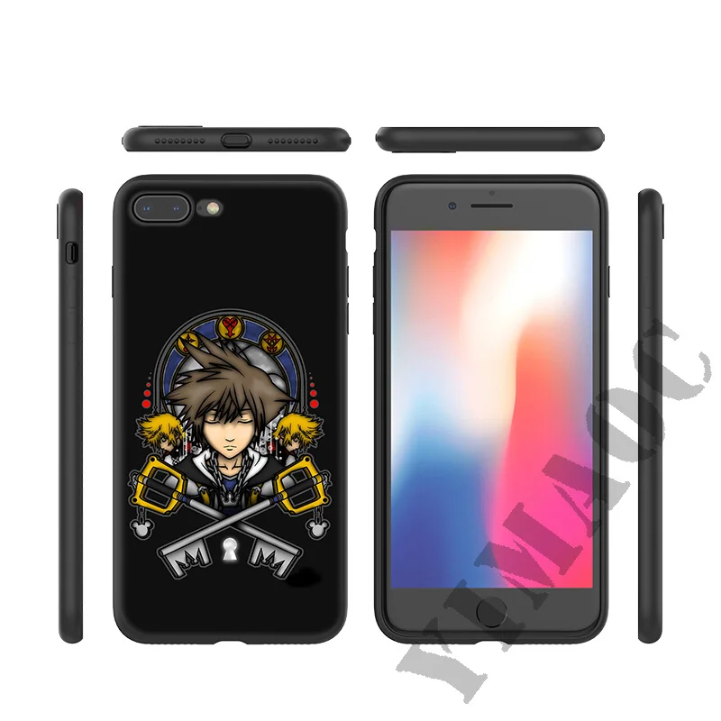 Мягкий силиконовый чехол YIMAOC Kingdom Hearts для iPhone 11 Pro Xr Xs Max X или 10 8 7 6 6S Plus 5 5S SE |