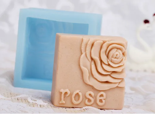 Оптовая продажа! 1 шт. силиконовая форма для мыла ручной работы в виде квадратной