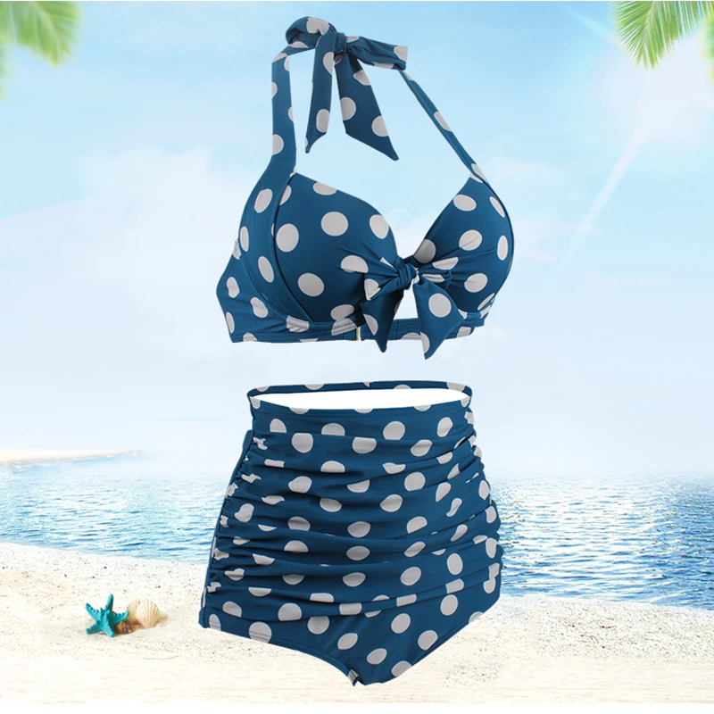 Женский купальник бикини большого размера женский 2019 |